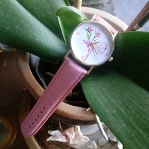 Pink Flamingo Watch NWOT